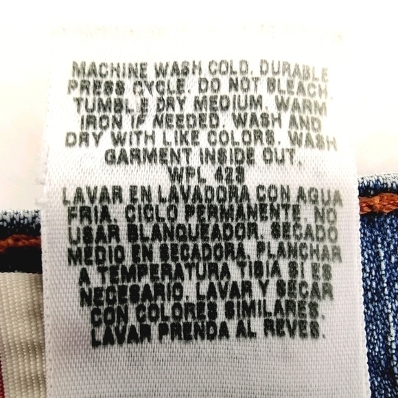 Levi's Vtg Misses 12 Medium Cotton Stretch Jeans - Picture 8 of 14